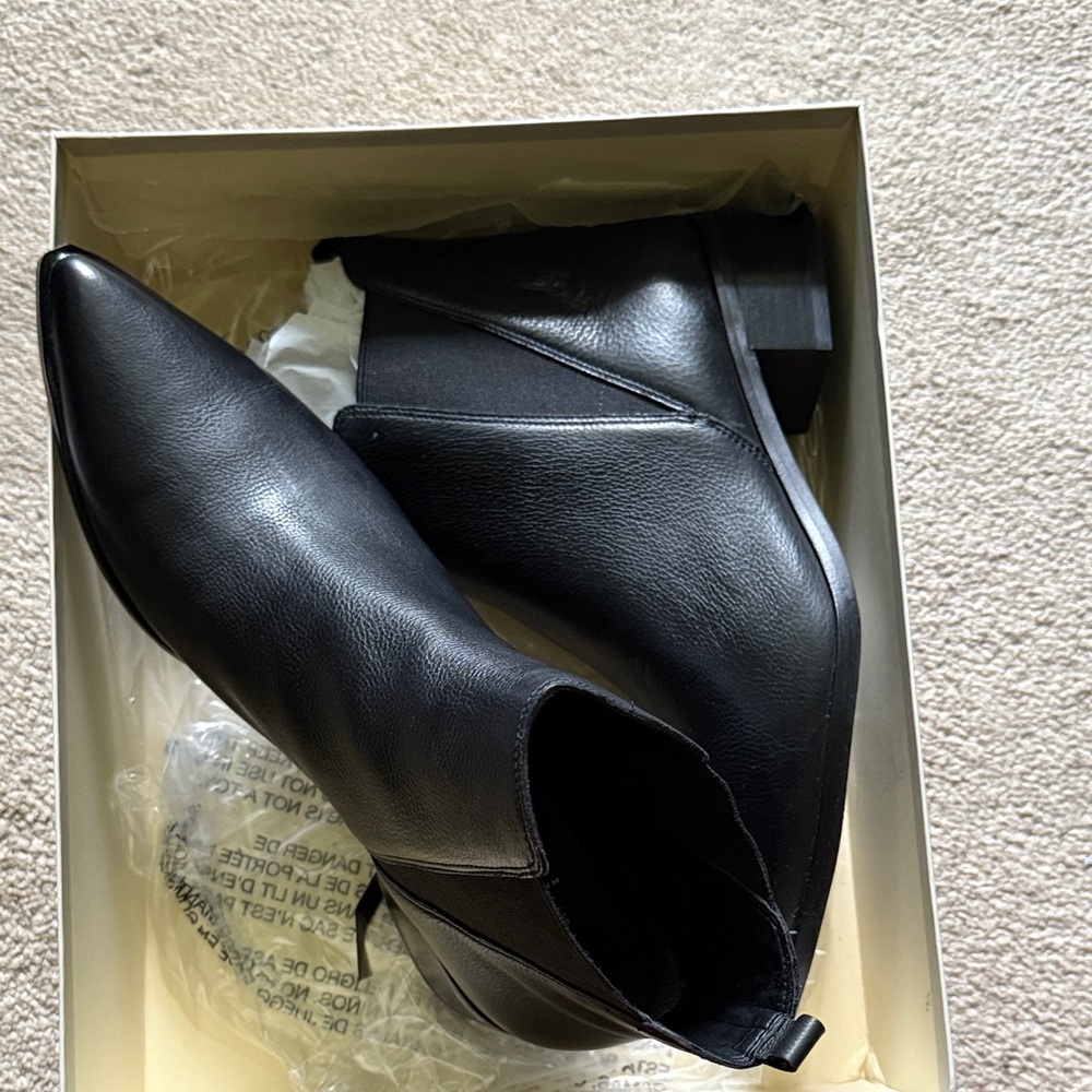 Marc Fisher LTD V-Gored Leather Boot